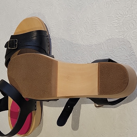 Hasbeens clogs, open toe. Black, size 35, perfect condition. - Picture 4 of 5